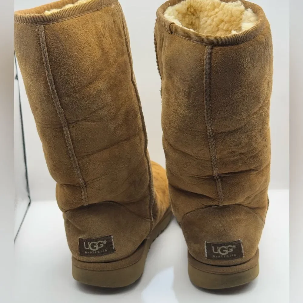 Used‎ size 6 Chestnut Tall Uggs